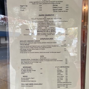 Elviarita’s Cantina & Catering menu 1